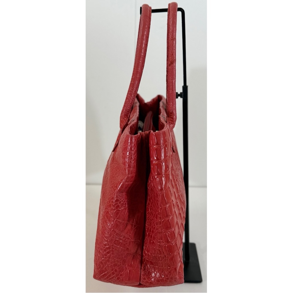 Wilsons Leather Women’s Leather Shoulder Purse Red - Picture 2 of 15